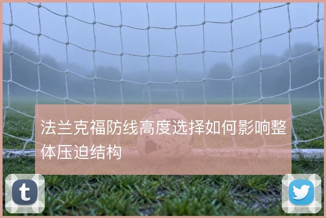 法兰克福防线高度选择如何影响整体压迫结构